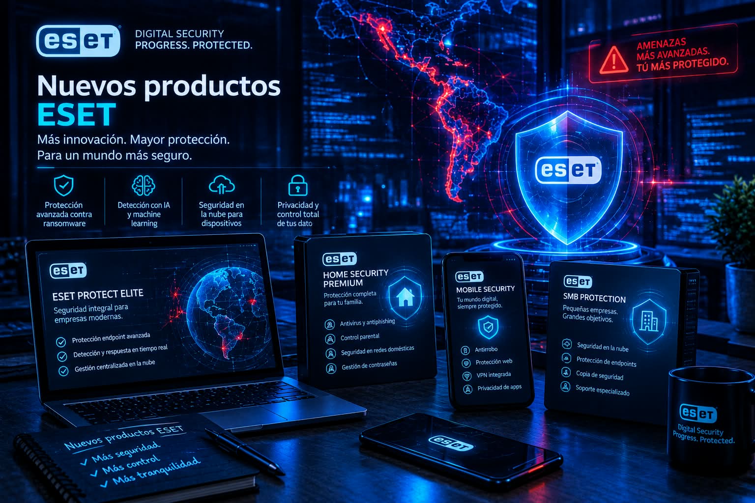 ESET lanza nuevas funciones B2B preparadas para la era de la IA